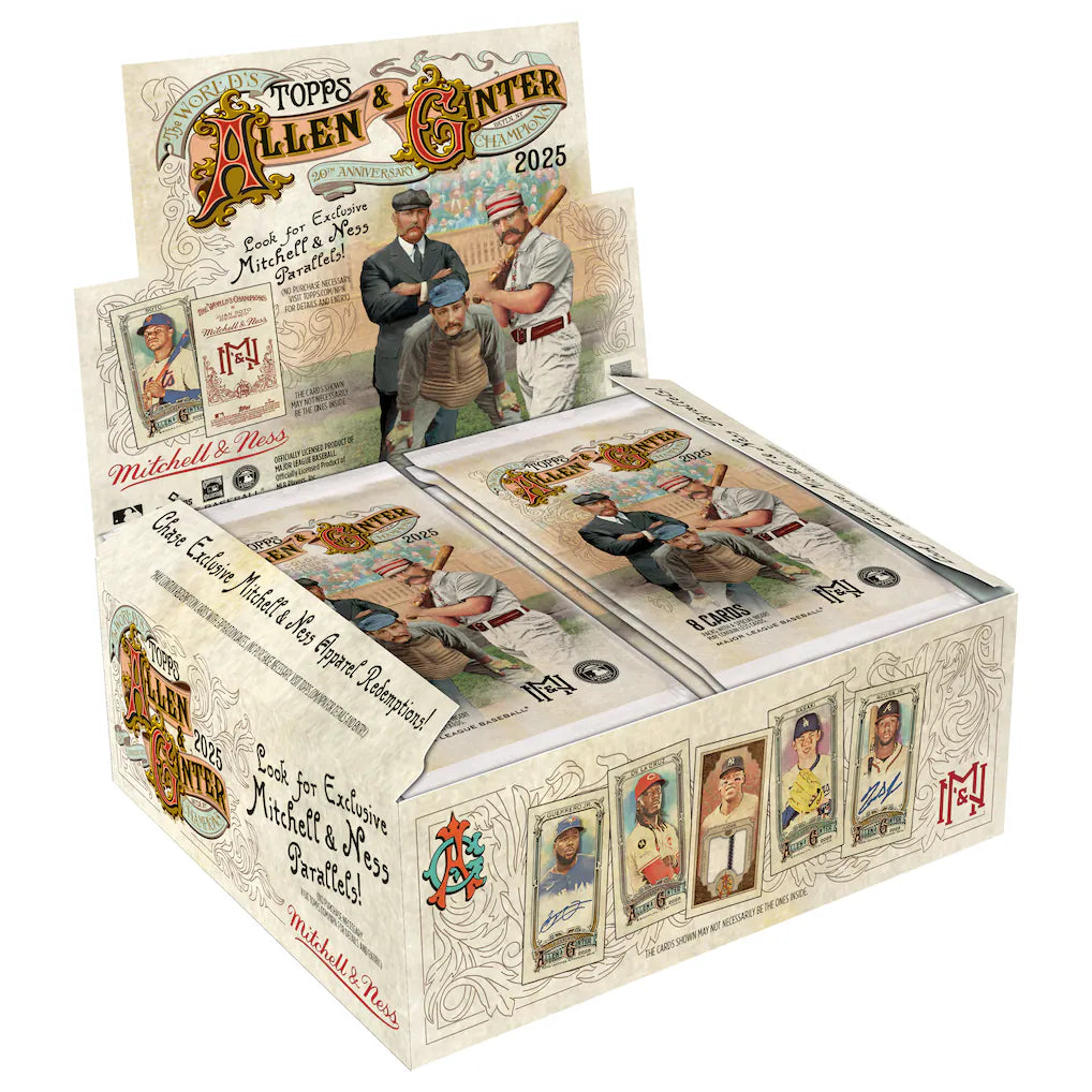 Baseball Topps 2025 Topps Allen & Ginter Baseball Mitchell & Ness Edition Hobby Box