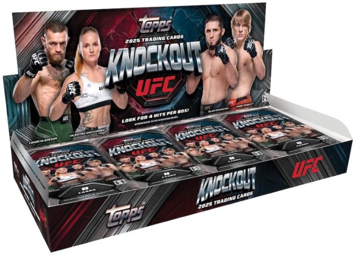 UFC MMA Topps 2025 Topps UFC Knockout Hobby Box