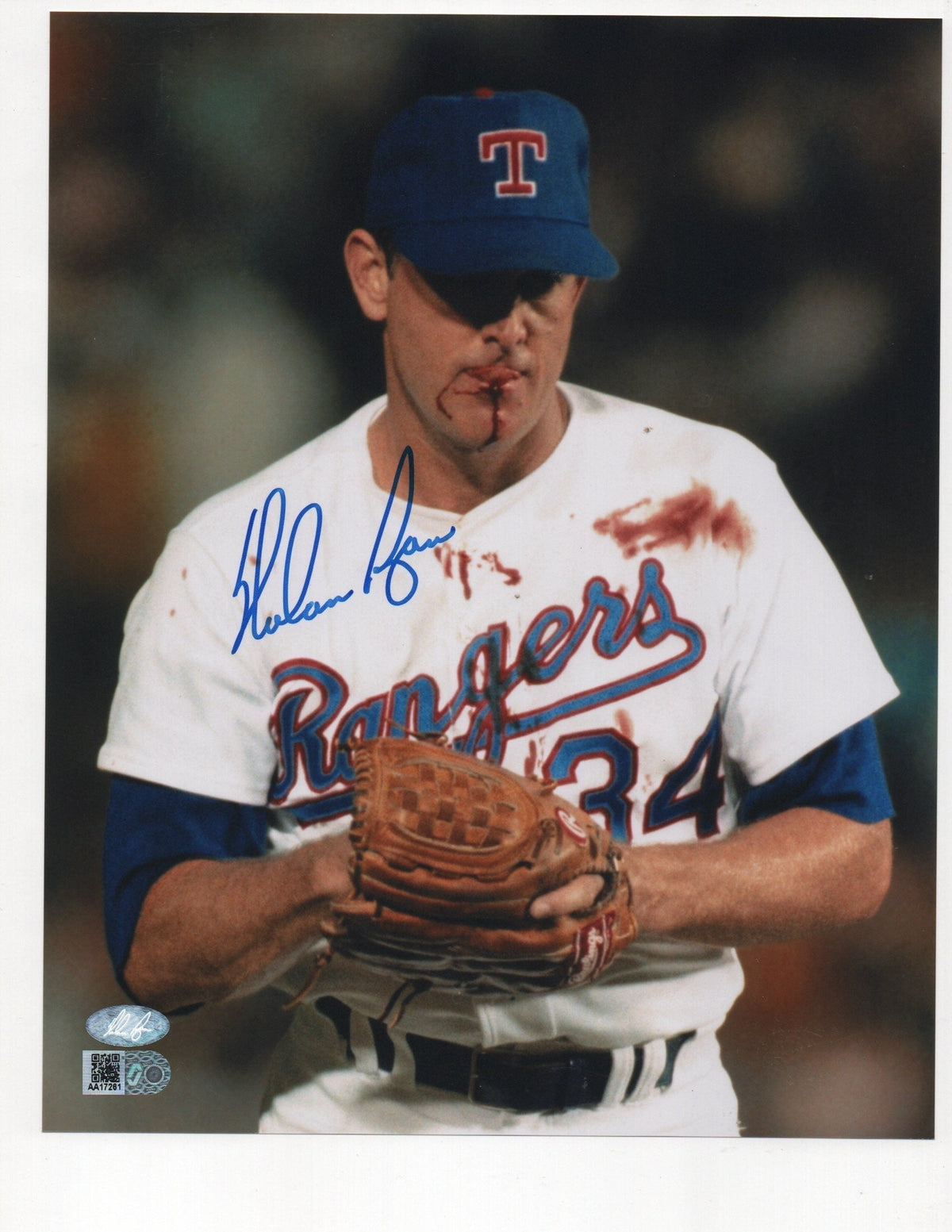 Nolan Ryan Signed 8X10 Photo (Aiv Aa17261)