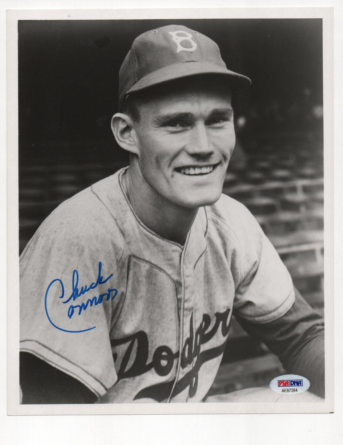 Chuck Connors Signed 8X10 Photo (PSA Ae87394)