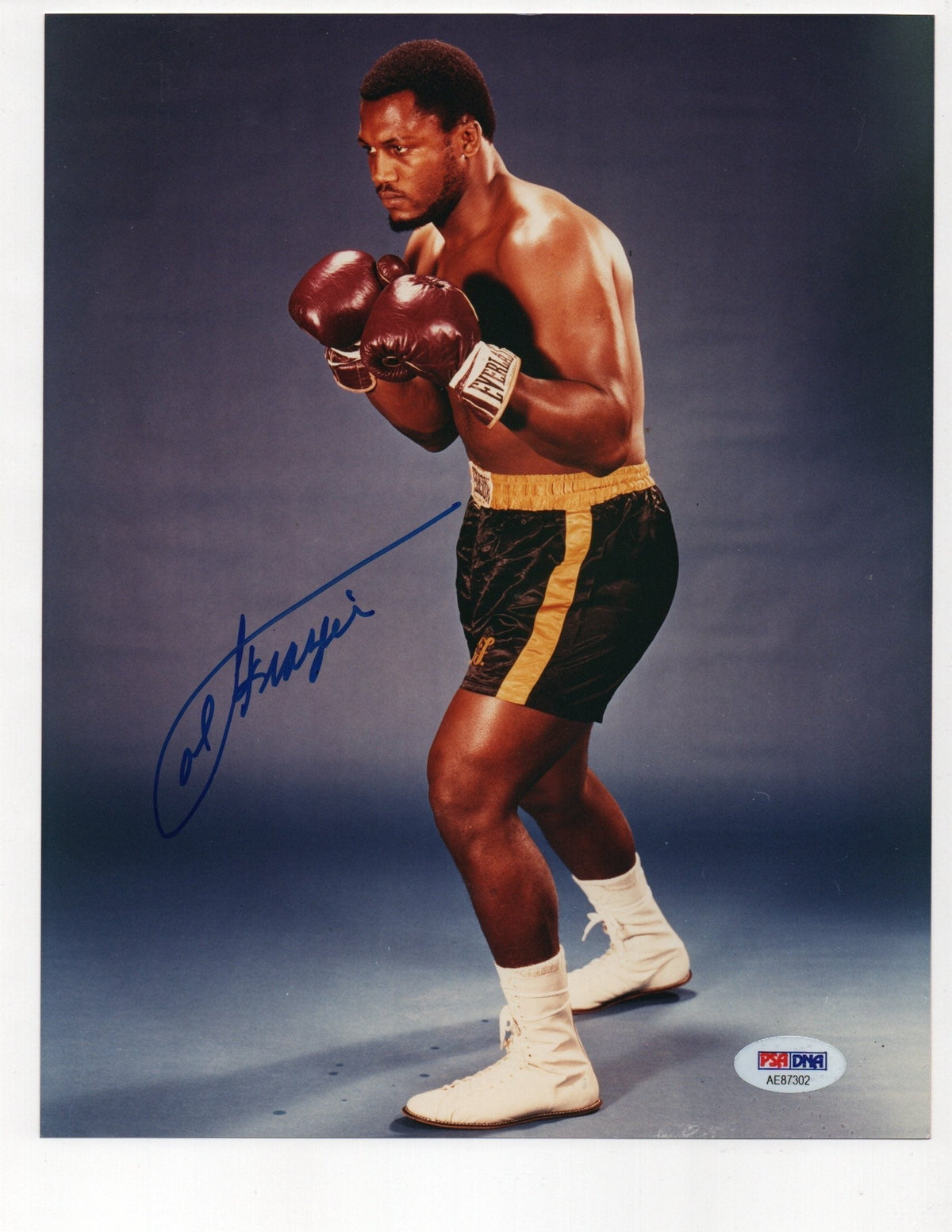 Joe Frazier Signed 8X10 Photo (PSA Ae87302)