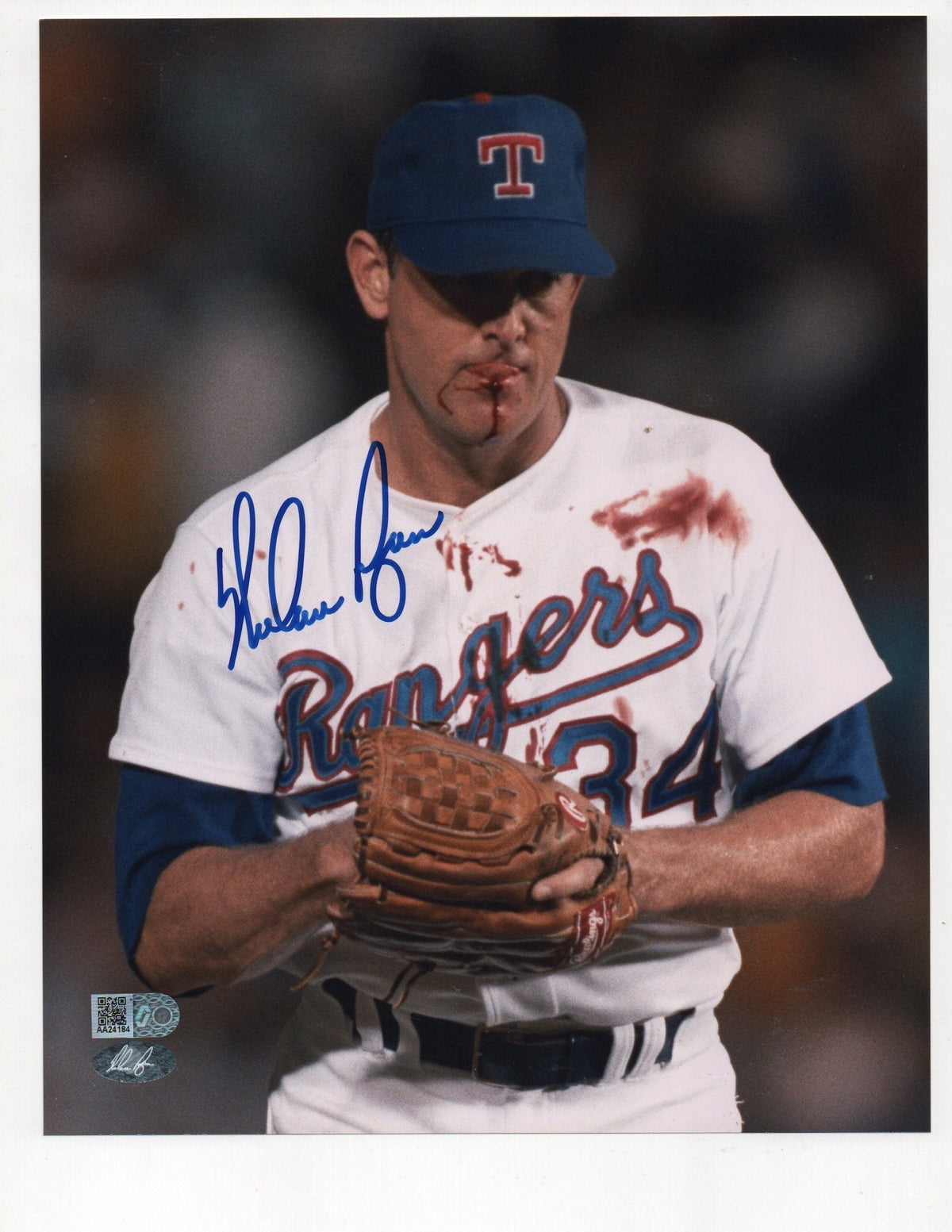 Nolan Ryan Signed 8X10 Photo (Aiv Aa24184)