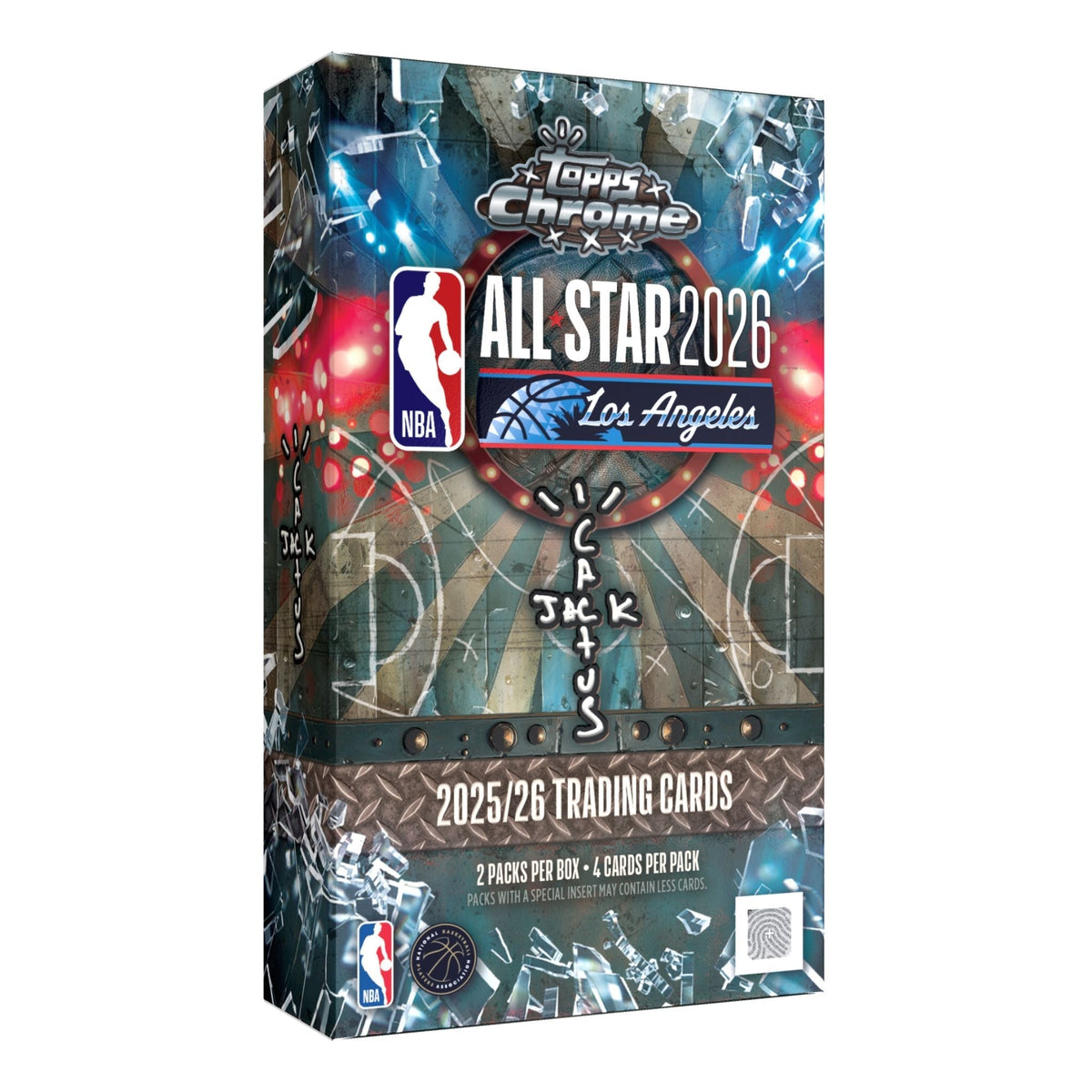2025/26 Topps Chrome Cactus Jack Basketball X NBA All-Star Game Box
