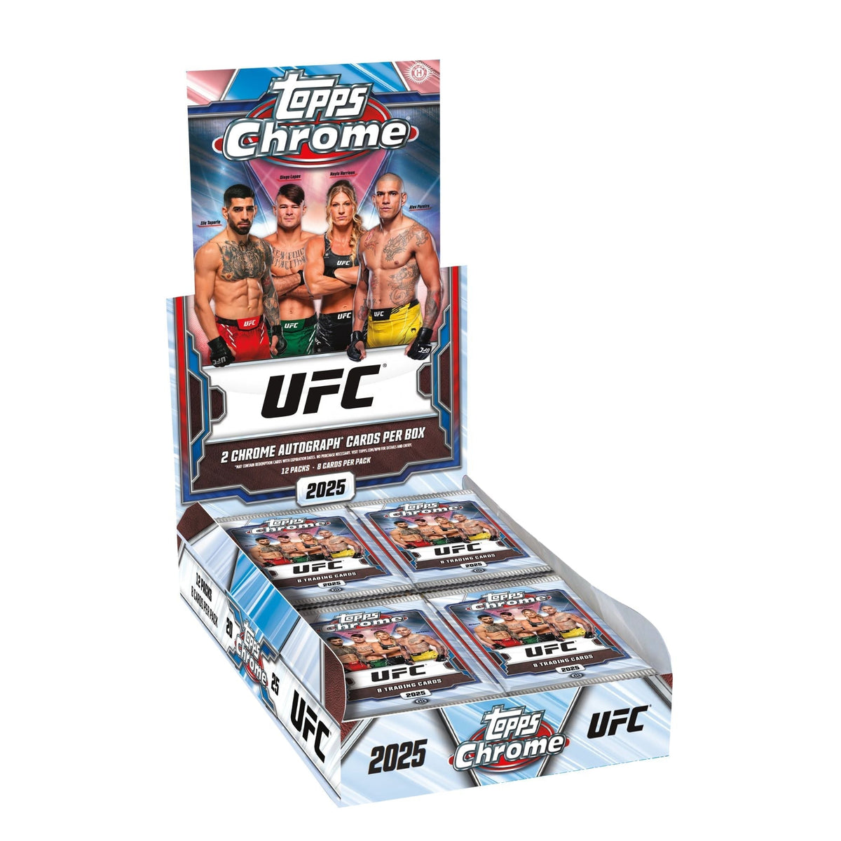 2025 Topps Chrome UFC Hobby Box