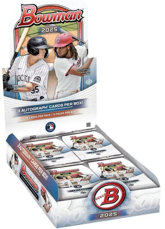 Baseball Bowman 2025 Bowman Baseball Hobby Jumbo Box