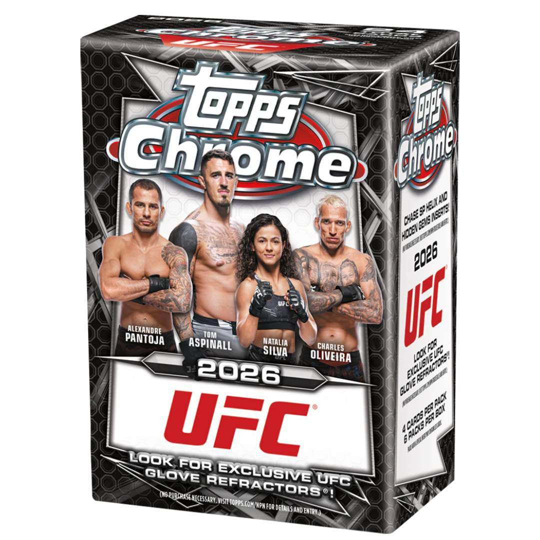 UFC MMA Topps 2026 Topps UFC Chrome Blaster 40 Box Case
