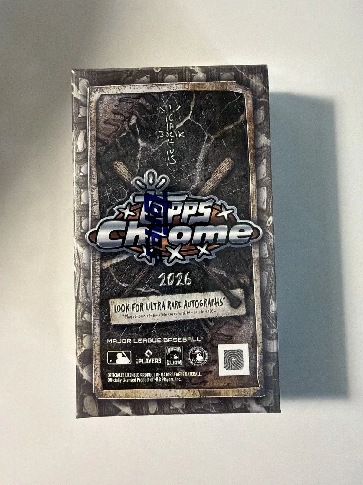 Baseball Topps 2026 Topps Chrome X Cactus Jack Fanatics Fest Nyc Exclusive Baseball Box