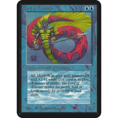 Magic The Gathering Lord Of Atlantis [Limited Edition Alpha]