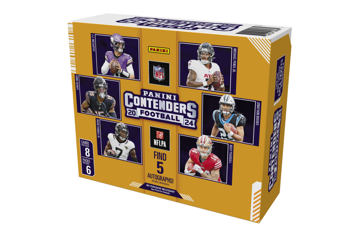 Sports Panini 2024 Panini Contenders Football Hobby 12 Box Case
