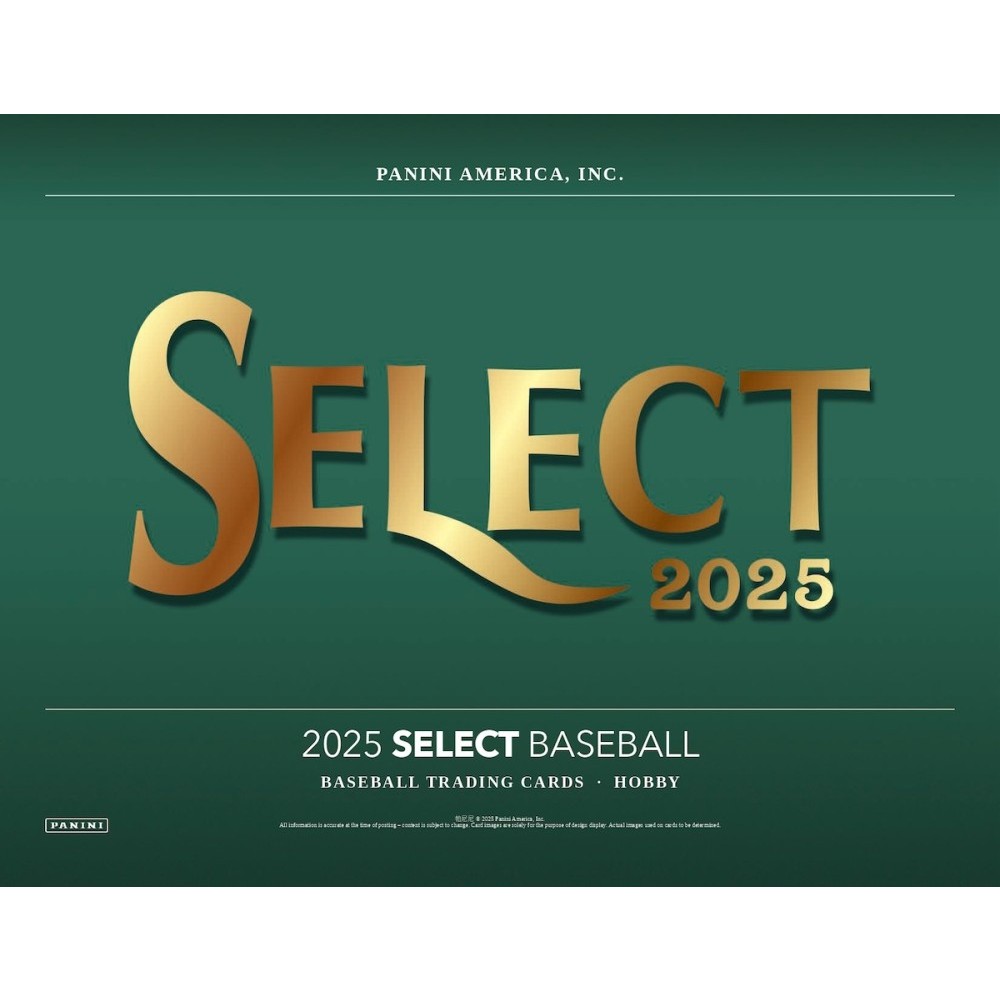 Baseball Panini 2025 Panini Select Baseball Hobby 12 Box Case