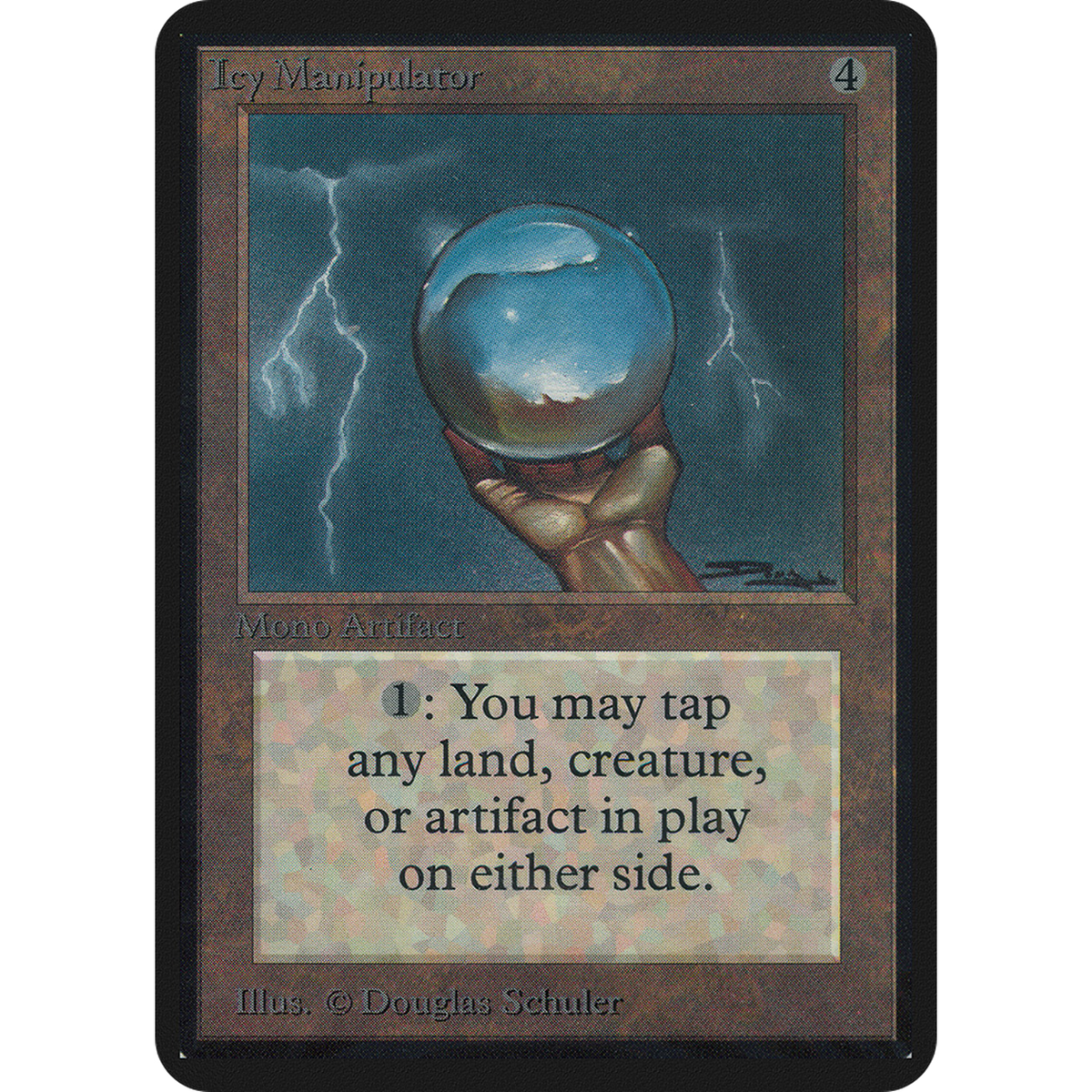 Magic The Gathering Icy Manipulator [Limited Edition Alpha]
