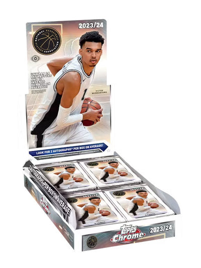 Basketball Topps 2023-24 Topps Chrome Basketball Hobby Box
