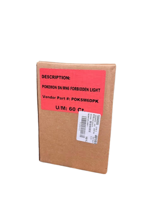 Sports Sealed Case Forbidden Light 3 Cards Packs
