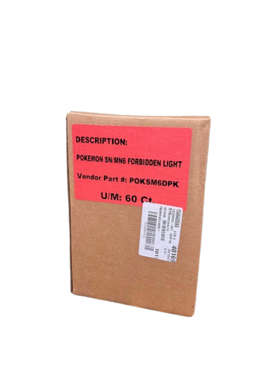 Sports Sealed Case Forbidden Light 3 Cards Packs
