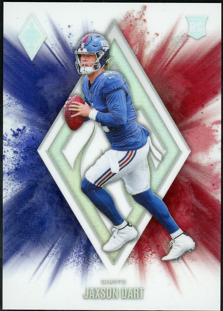 Football Panini 2025 Panini Phoenix Jaxson Dart Color Blast
