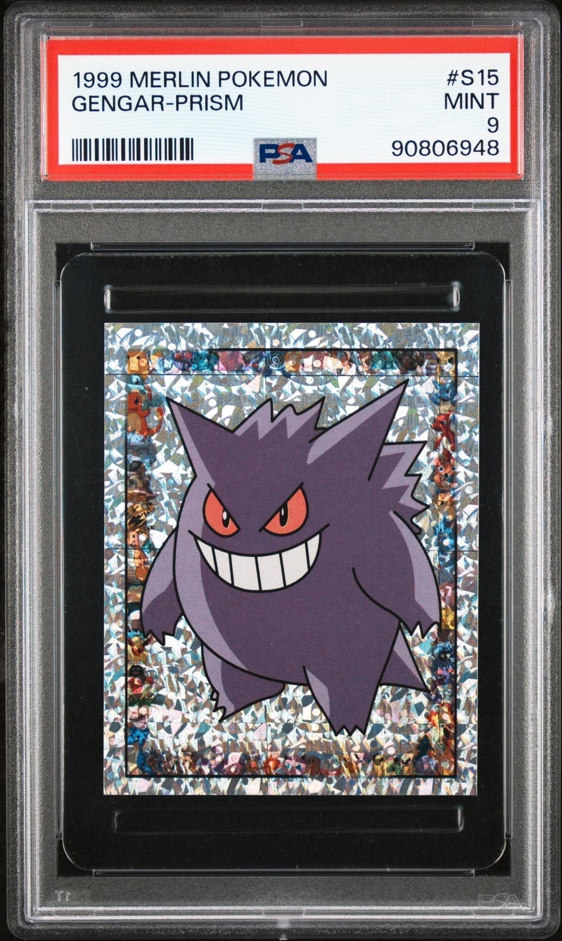 PSA (Mint 9) Gengar - Prism #S15 - Merlin Pokémon (#90806948)