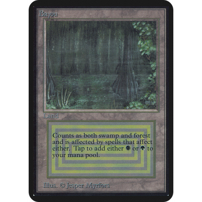 Magic The Gathering Bayou [Limited Edition Alpha]