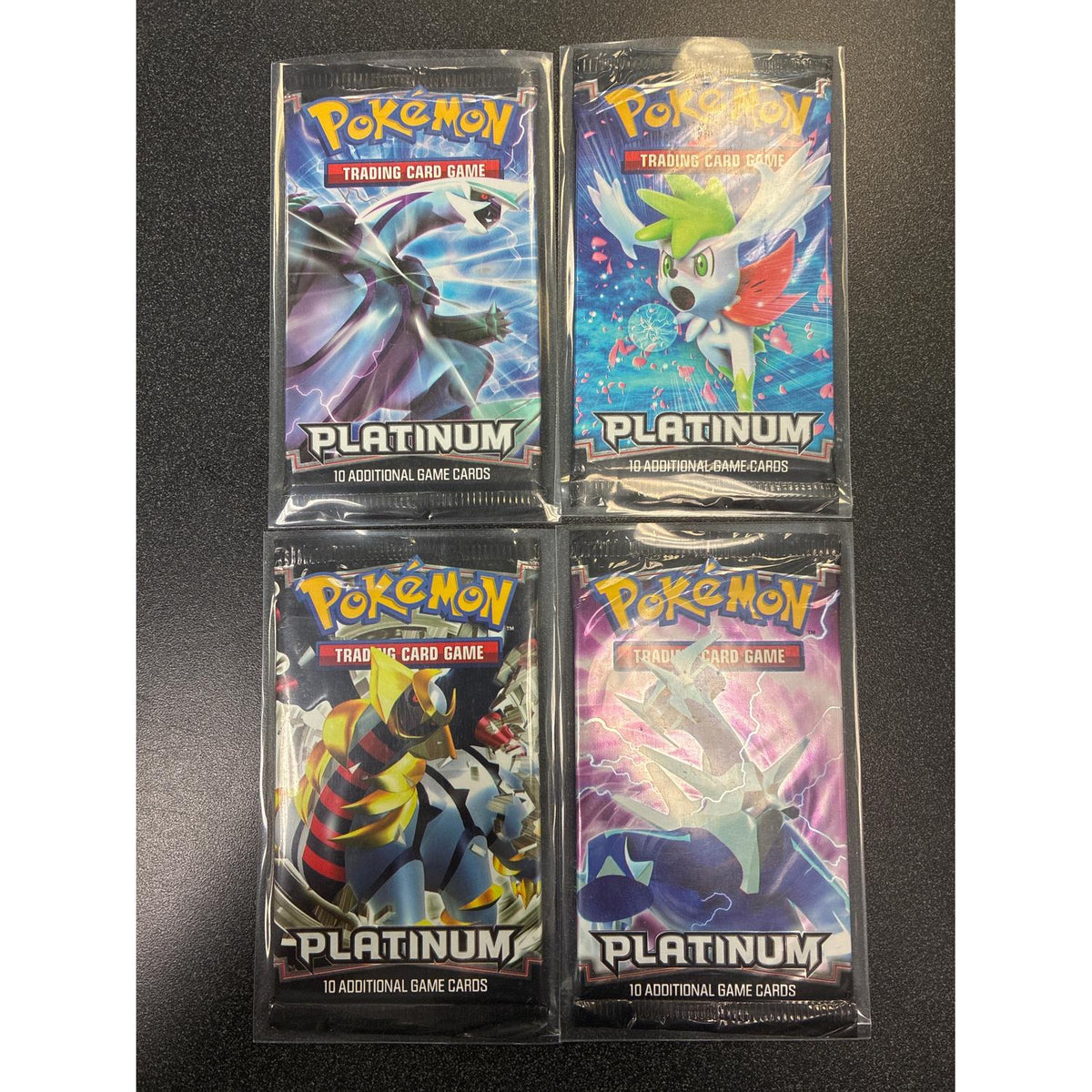 Sports Platinum Base Booster Pack Art Set (4)