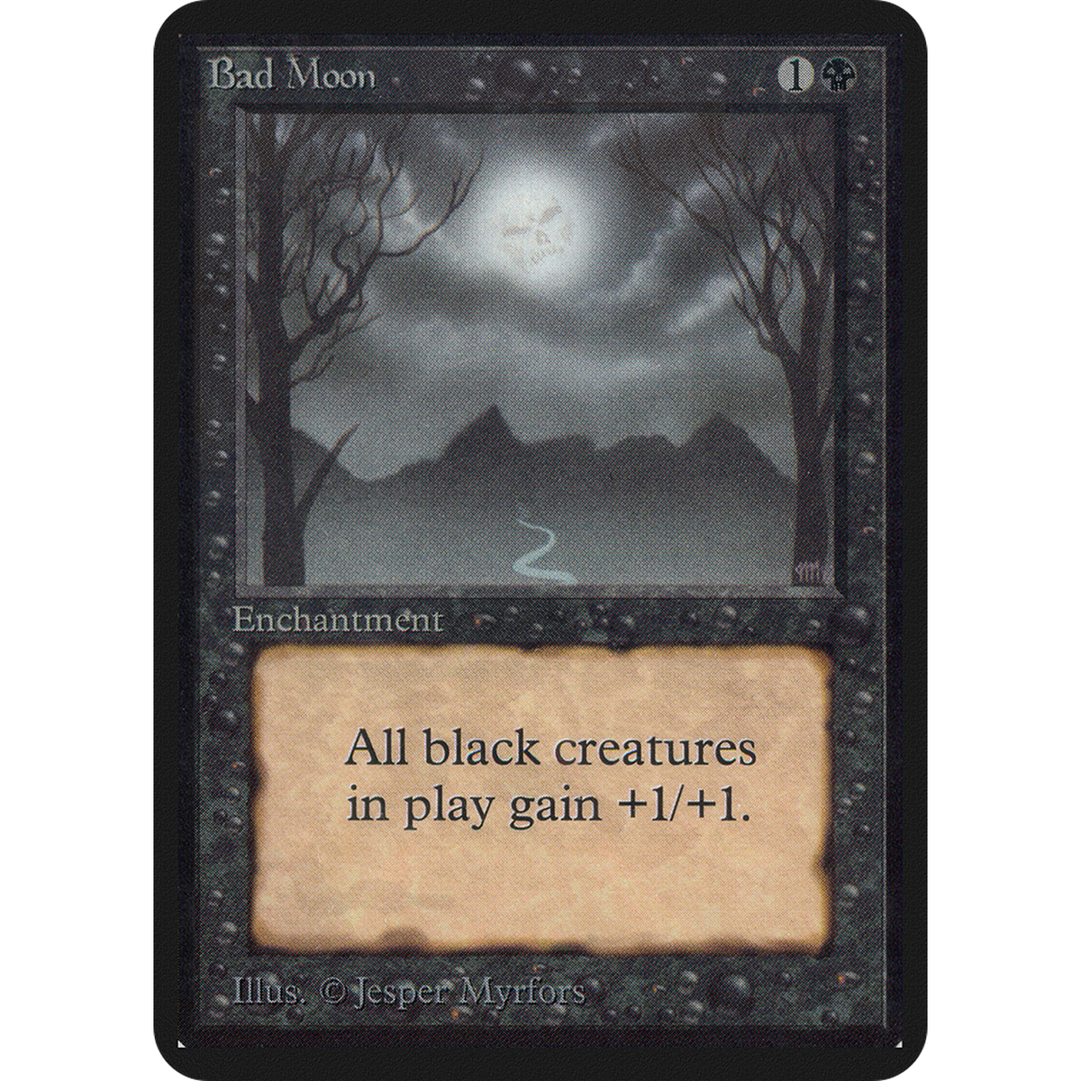 Magic The Gathering Bad Moon [Limited Edition Alpha]