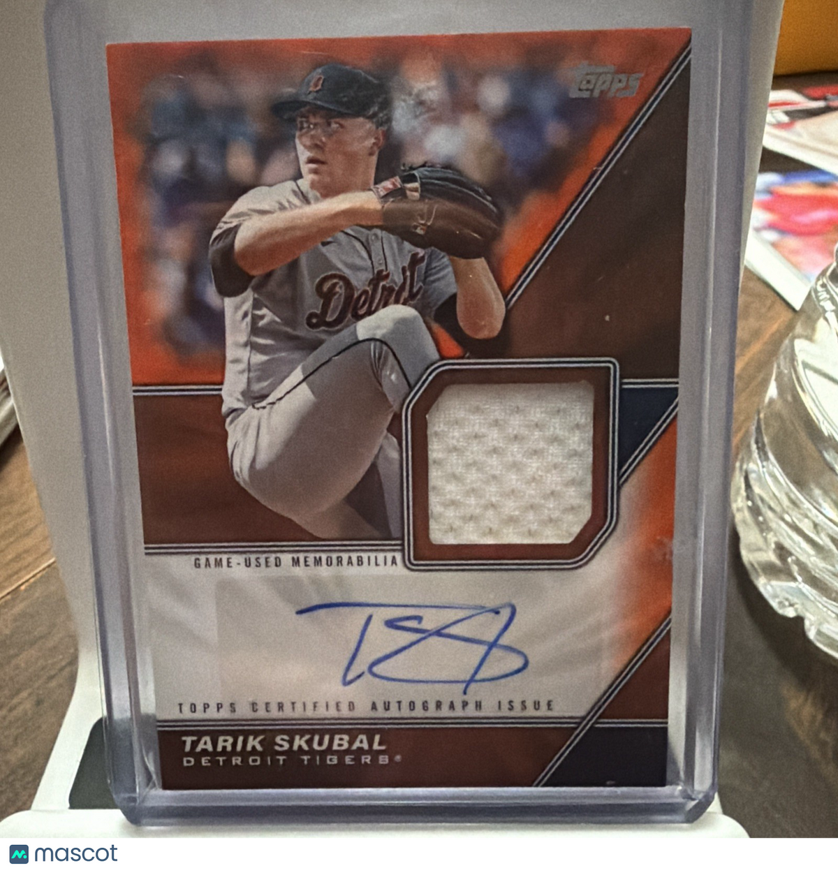 Sports Topps 2026 Topps Series 1 Tarik Skubal #Mlma-Ts Orange Parallel/Variety Memo