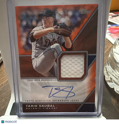 Sports Topps 2026 Topps Series 1 Tarik Skubal #Mlma-Ts Orange Parallel/Variety Memo