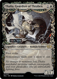 Magic The Gathering Thalia, Guardian Of Thraben (Serial Numbered) - March Of The Machine: Multiverse Legends (Mul)