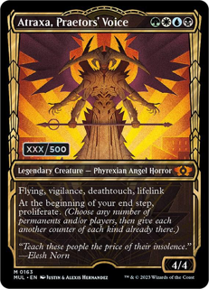 Magic The Gathering Atraxa, Praetors' Voice (Serial Numbered) - March Of The Machine: Multiverse Legends (Mul)