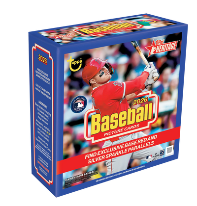 Baseball Topps 2026 Topps Heritage Baseball Mega 20-Box Case