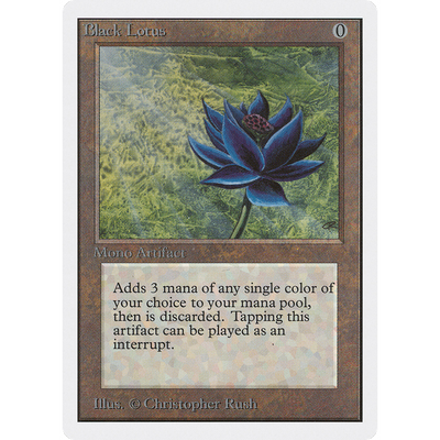 Magic The Gathering Black Lotus [Unlimited Edition]
