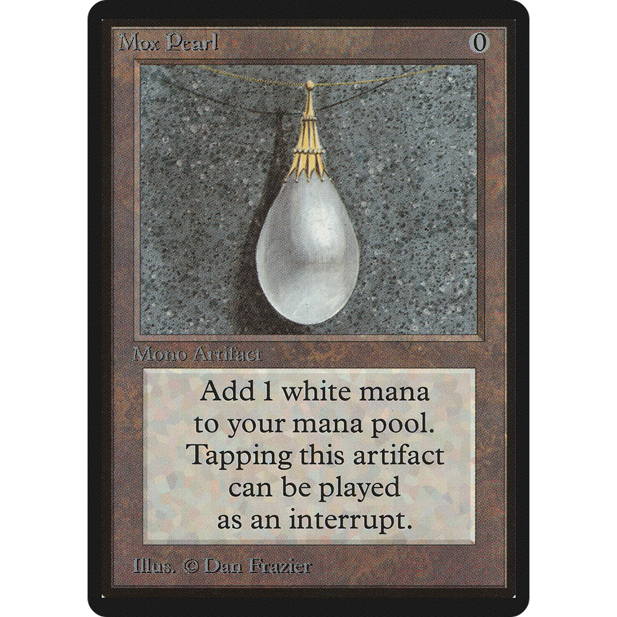 Magic The Gathering Mox Pearl [Limited Edition Beta]