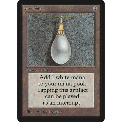 Magic The Gathering Mox Pearl [Limited Edition Beta]