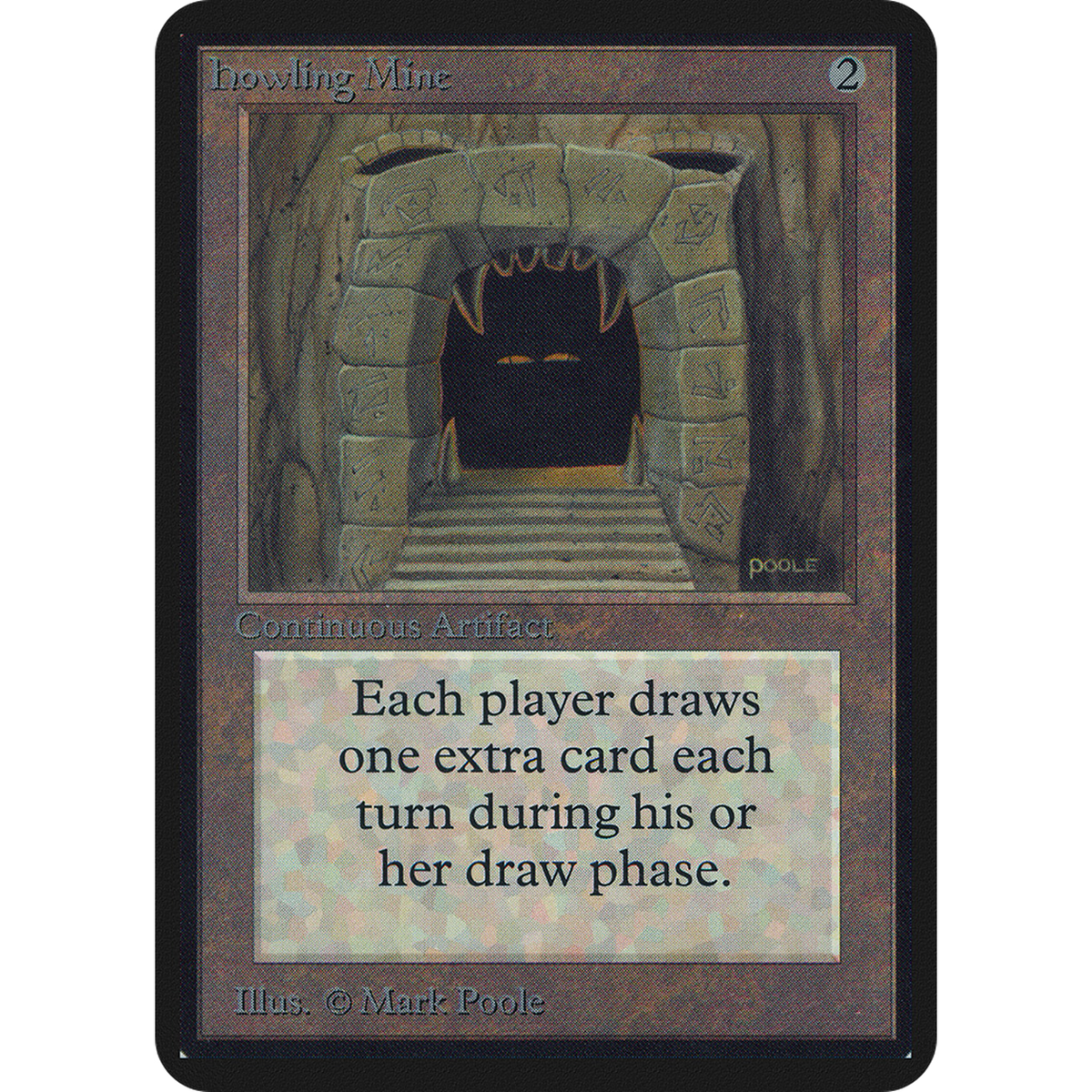 Magic The Gathering Howling Mine [Limited Edition Alpha]