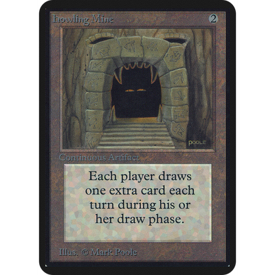 Magic The Gathering Howling Mine [Limited Edition Alpha]