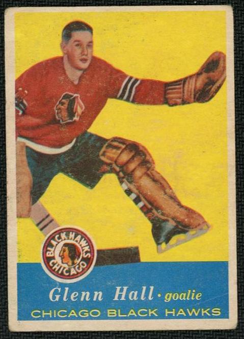 Pokémon Panini 20 Glenn Hall Chicago Black Hawks
