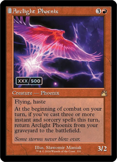 Pokémon Arclight Phoenix (Retro Frame) (Serial Numbered) - Ravnica Remastered (Rvr)