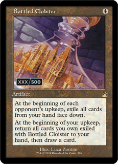 Magic The Gathering Bottled Cloister (Retro Frame) (Serial Numbered) - Ravnica Remastered (Rvr)