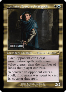 Magic The Gathering Lavinia, Azorius Renegade (Retro Frame) (Serial Numbered) - Ravnica Remastered (Rvr)