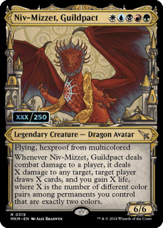 Magic The Gathering Niv-Mizzet, Guildpact (Serial Numbered) - Murders At Karlov Manor (Mkm)