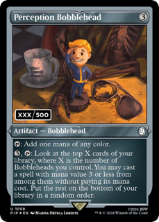 Magic The Gathering Perception Bobblehead (Serial Numbered) - Universes Beyond: Fallout (Pip)