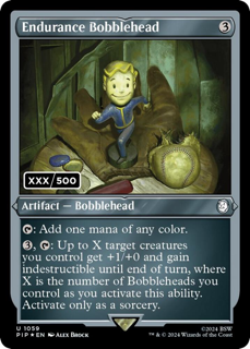 Magic The Gathering Endurance Bobblehead (Serial Numbered) - Universes Beyond: Fallout (Pip)