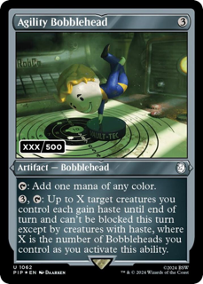 Magic The Gathering Agility Bobblehead (Serial Numbered) - Universes Beyond: Fallout (Pip)