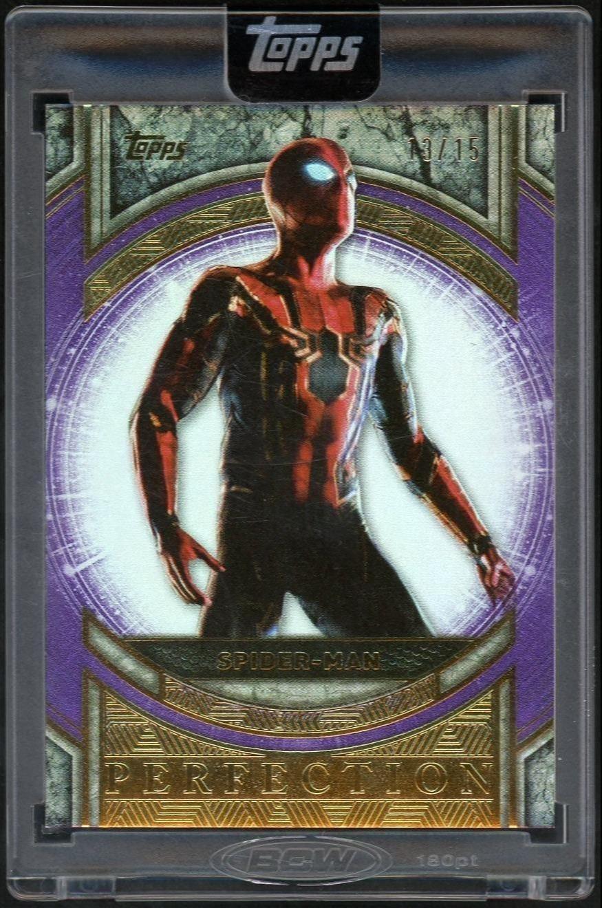 Sports Topps 2025 Topps Marvel Studios The Collector Spider-Man Perfection /15