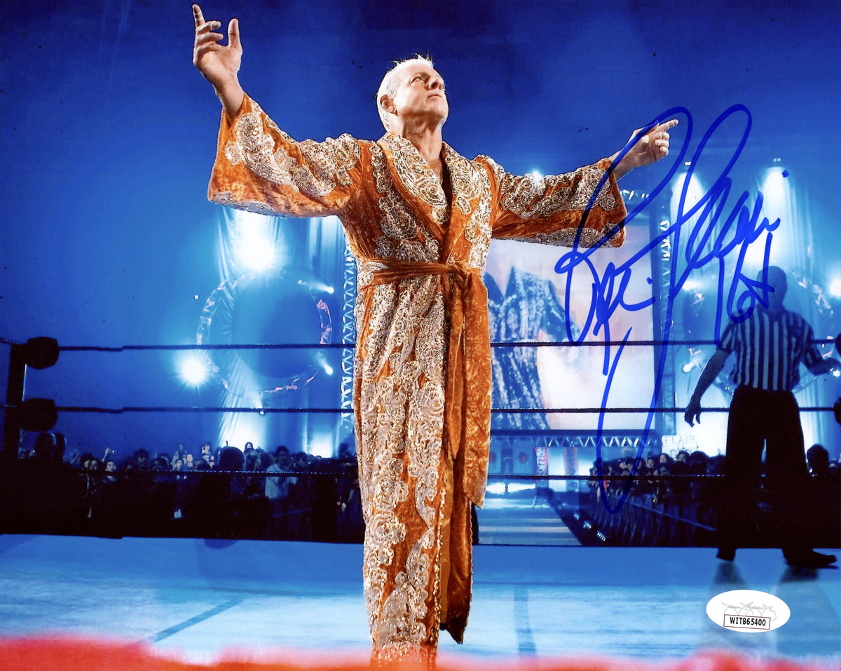 Ric Flair Autographed 8X10 Photo "16X" Jsa Stock #203562