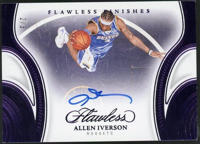 Basketball Panini 2024-25 Flawless Allen Iverson Flawless Finishes Auto /3