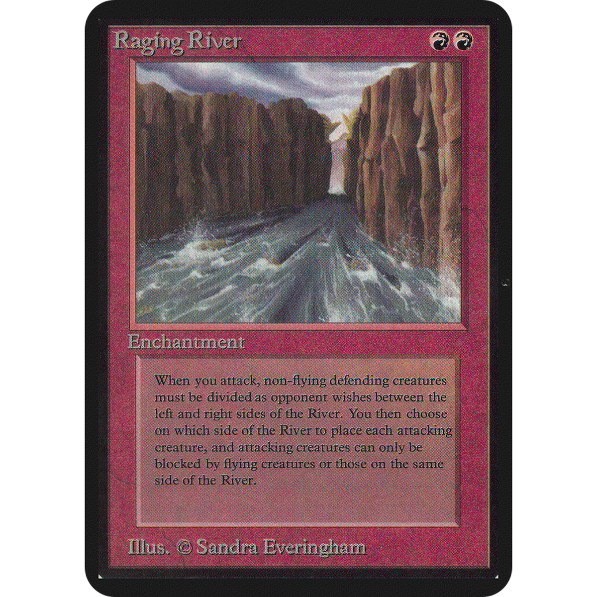 Magic The Gathering Raging River [Limited Edition Alpha]