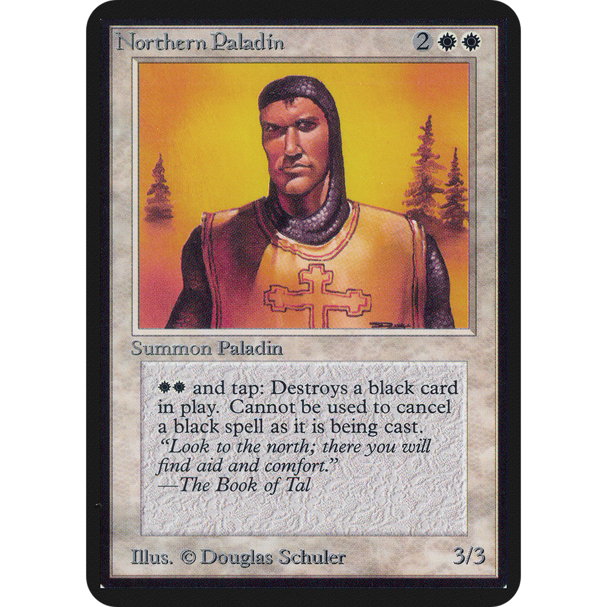 Magic The Gathering Northern Paladin [Limited Edition Alpha]