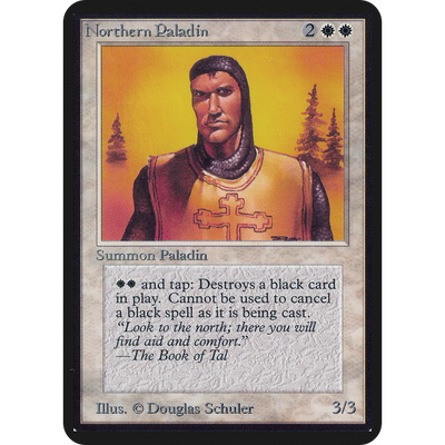 Magic The Gathering Northern Paladin [Limited Edition Alpha]