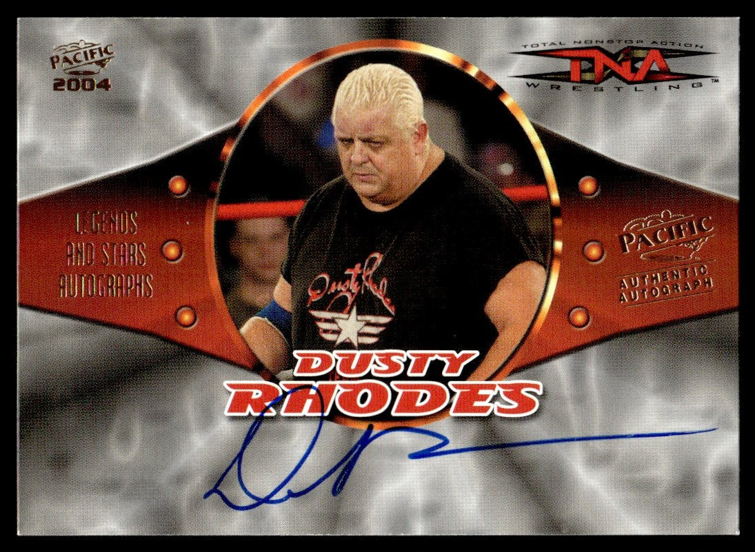 Pokémon Panini 2004 Pacific 5 Dusty Rhodes Legends And Stars Autographs