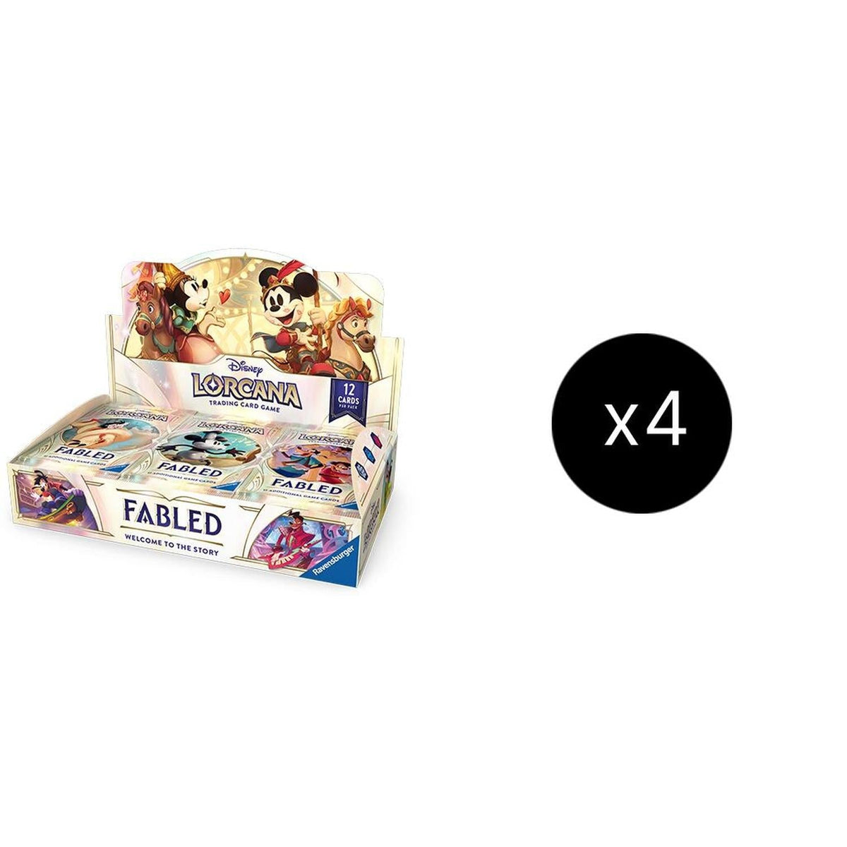 Disney Lorcana Fabled - Booster Box Case