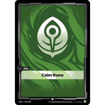 Sports Calm Rune (042/298) [Origins] Foil